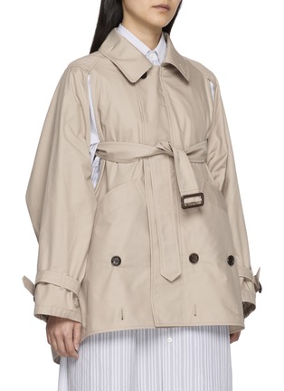 Detail View - Click To Enlarge - BEAUTIFUL PEOPLE - Double Ended Trench Coat