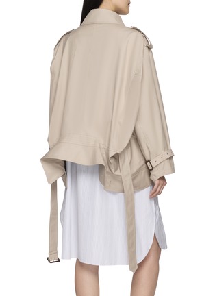 Back View - Click To Enlarge - BEAUTIFUL PEOPLE - Double Ended Trench Coat