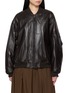 BEAUTIFUL PEOPLE Fanshape Leather MA-1 Blouson