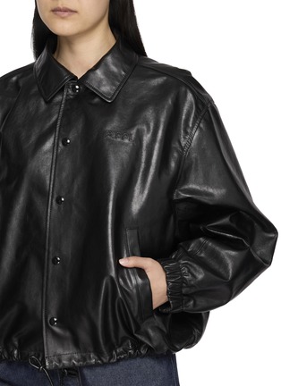  - BEAUTIFUL PEOPLE - Leather Coach Jacket