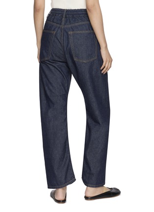 Back View - Click To Enlarge - BEAUTIFUL PEOPLE - Elasticated High Rise Dark Wash Jeans