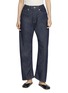 Main View - Click To Enlarge - BEAUTIFUL PEOPLE - Elasticated High Rise Dark Wash Jeans