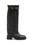 Main View - Click To Enlarge - MIISTA - Kristel 65 Brushed Leather Tall Boots