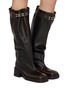 Figure View - Click To Enlarge - MIISTA - Kristel 65 Brushed Leather Tall Boots