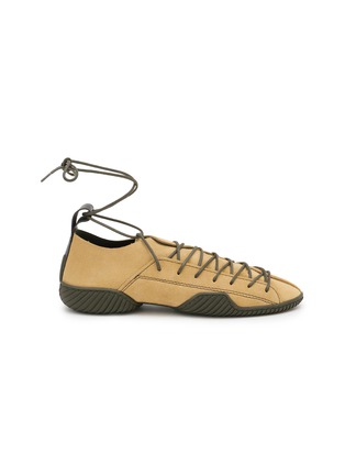 Main View - Click To Enlarge - MIISTA - Prudence Suede Leather Women's Sneakers