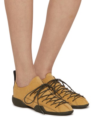 Figure View - Click To Enlarge - MIISTA - Prudence Suede Leather Women's Sneakers
