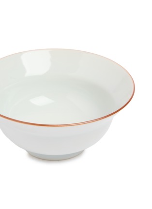 Detail View - Click To Enlarge - ARTIFACTT - Small Rimmed Porcelain Bowl — White