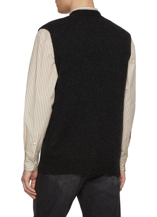 Back View - Click To Enlarge - THE ROW - Holman Button Up Cashmere Vest