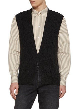 Main View - Click To Enlarge - THE ROW - Holman Button Up Cashmere Vest