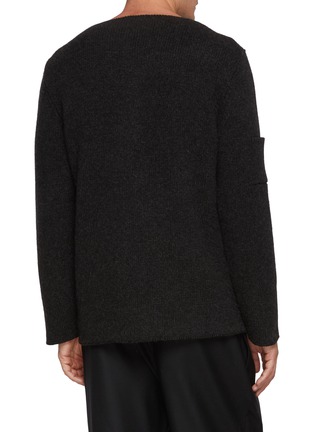 Back View - Click To Enlarge - THE ROW - Hesse Chunky Cashmere Knit Sweater