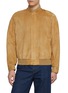 THE ROW Naran Suede Bomber Jacket