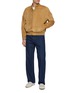 Figure View - Click To Enlarge - THE ROW - Naran Suede Bomber Jacket