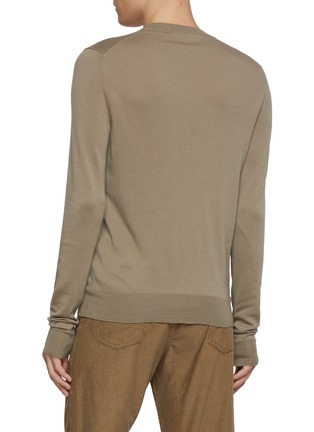 Back View - Click To Enlarge - THE ROW - Kiriku Crewneck Wool Sweater