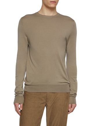 Main View - Click To Enlarge - THE ROW - Kiriku Crewneck Wool Sweater