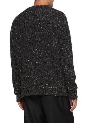 Back View - Click To Enlarge - THE ROW - Pellegrino Speckled Cashmere Sweater
