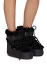 Figure View - Click To Enlarge - MOON BOOT - Icon Glance Low Faux Fur Snow Boots