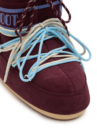 Detail View - Click To Enlarge - MOON BOOT - Icon Glance Low Suede Snow Boots