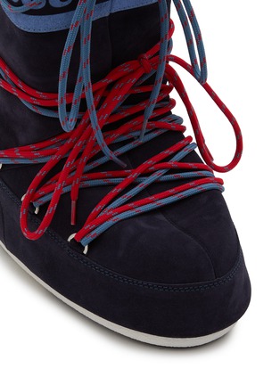 Detail View - Click To Enlarge - MOON BOOT - Icon Glance Tall Suede Snow Boots