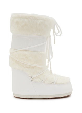 Main View - Click To Enlarge - MOON BOOT - Icon Tall Faux Fur Snow Boots