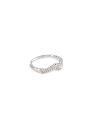 Main View - Click To Enlarge Main View - Click To Enlarge - MISSOMA - Molten Snow Stacking Ring