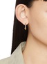 Front View - Click To Enlarge - MISSOMA - Lucy Willians Knot Small Hoop Earrings