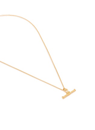 Detail View - Click To Enlarge - MISSOMA - Ridge T-bar Pendant Necklace