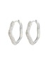 MISSOMA Molten Snow Small Hoop Earrings