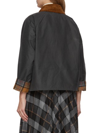 Back View - Click To Enlarge - BARBOUR - Spey Wax D-Ring Detail Cotton Jacket