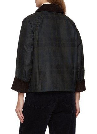 Back View - Click To Enlarge - BARBOUR - Dundee Spey D-Ring Detail Cotton Jacket