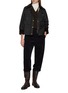 Figure View - Click To Enlarge - BARBOUR - Dundee Spey D-Ring Detail Cotton Jacket