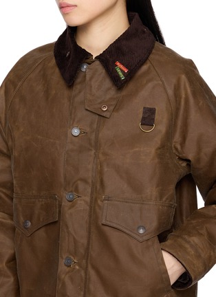 Detail View - Click To Enlarge - BARBOUR - X Levi's Spey Waxed Cotton Jacket