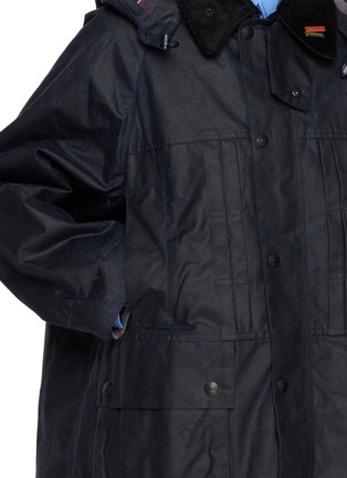  - BARBOUR - X Levi's Oversized Bedale Waxed Cotton Jacket