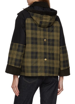 Back View - Click To Enlarge - BARBOUR - Elaine Sproof Cotton Jacket