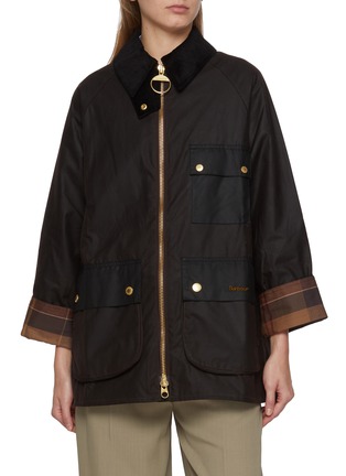 Main View - Click To Enlarge - BARBOUR - Luella Wax Cotton Jacket