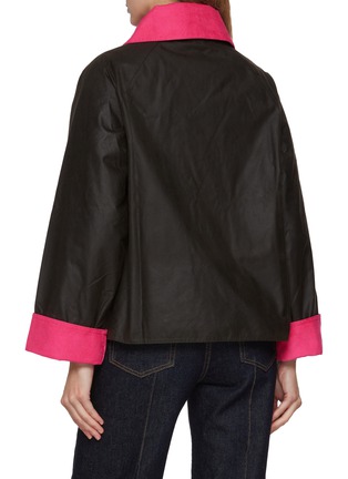 Back View - Click To Enlarge - BARBOUR - Icons Spey Wax Cotton Jacket