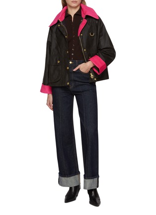 Figure View - Click To Enlarge - BARBOUR - Icons Spey Wax Cotton Jacket