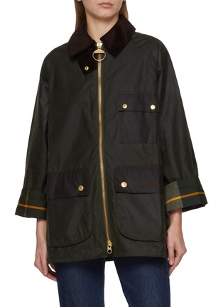 Main View - Click To Enlarge - BARBOUR - Luella Wax Cotton Jacket