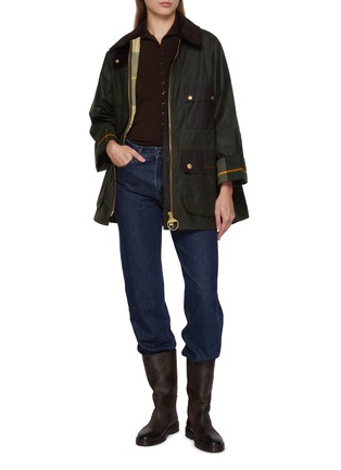 Figure View - Click To Enlarge - BARBOUR - Luella Wax Cotton Jacket