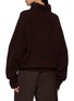 Back View - Click To Enlarge - R2W - Selsian Oversized Wool Cashmere Knit Sweater