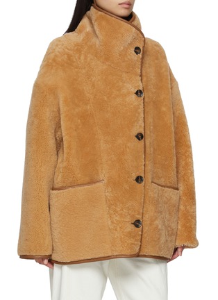 Detail View - Click To Enlarge - R2W - Velva Reversible Suede Jacket