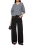 Figure View - Click To Enlarge - R2W - Elan V-Neck Brushed Cashmere Knit Sweater