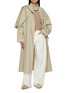 Figure View - Click To Enlarge - R2W - Elan V-Neck Brushed Cashmere Knit Sweater