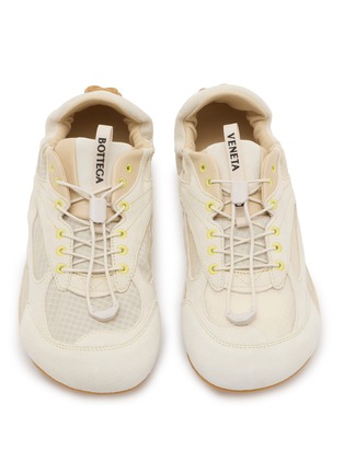 Detail View - Click To Enlarge - BOTTEGA VENETA - Orbit Flash Suede Women's Sneakers