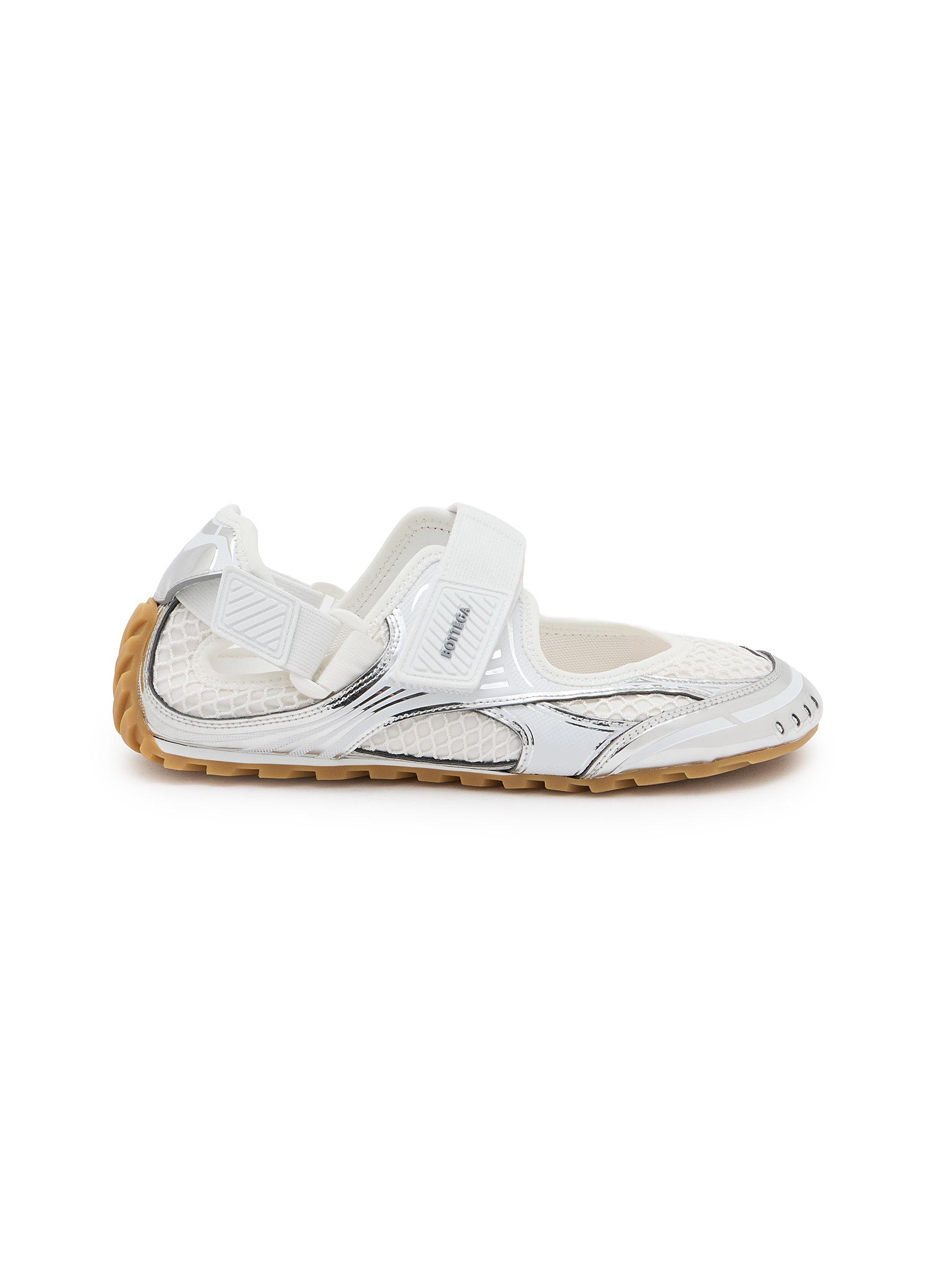 BOTTEGA VENETA | Orbit Flash Fishnet Mary Jane Sneakers | Women