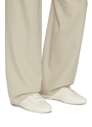 Figure View - Click To Enlarge - PRADA - Montecarlo Leather Women's Sneakers