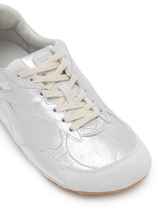 Detail View - Click To Enlarge - BOTTEGA VENETA - Orbit Ballet Leather Women's Sneakers