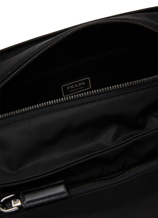 Detail View - Click To Enlarge - PRADA - Explore Re-Nylon Leather Crossbody Bag
