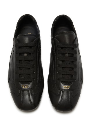 Figure View - Click To Enlarge - PRADA - Montecarlo Leather Men's Sneakers