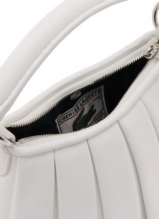 Detail View - Click To Enlarge - LACOSTE BAGS - Mini Lenglen Leather Shoulder Bag