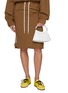 Figure View - Click To Enlarge - LACOSTE BAGS - Mini Lenglen Leather Shoulder Bag